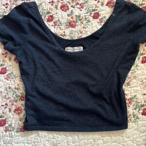 Abercrombie cotton crop top